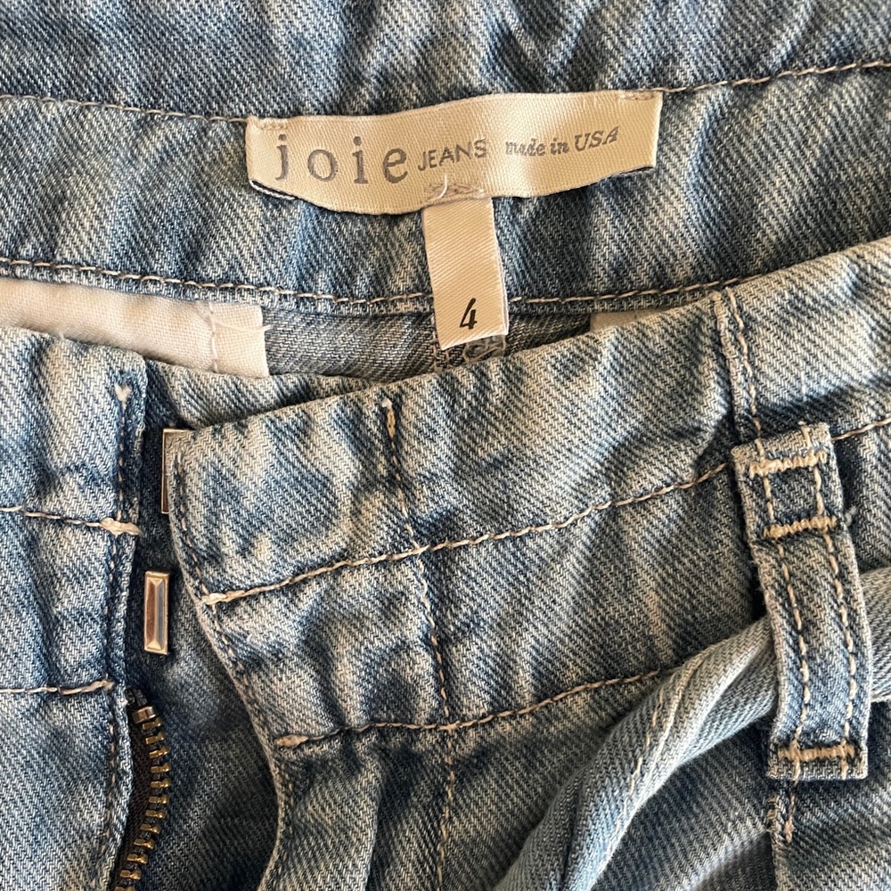 Joie high waisted chambray denim